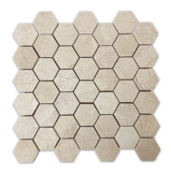 Crema Marfil Hexagon 2x2