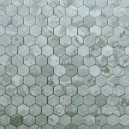 Ming Green 2 inch Hexagon